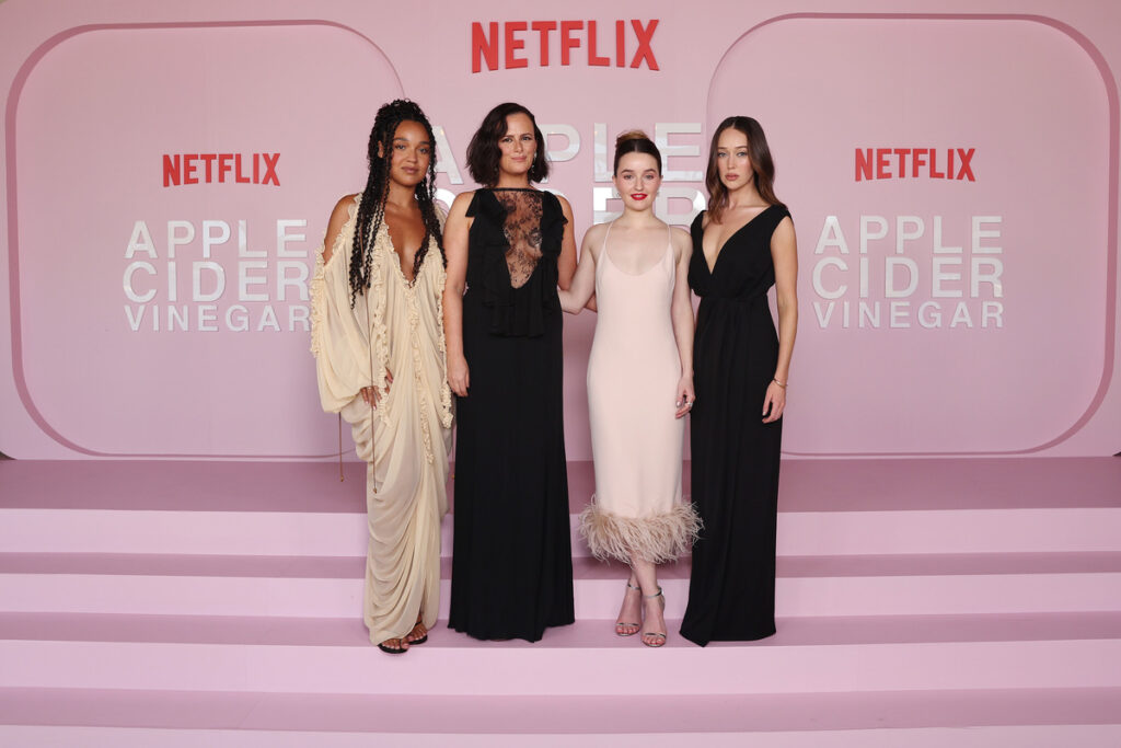 Apple Cider Vinegar on Netflix stars attend Sydney premiere