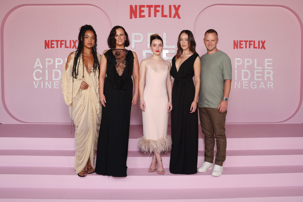Apple Cider Vinegar on Netflix stars attend Sydney premiere