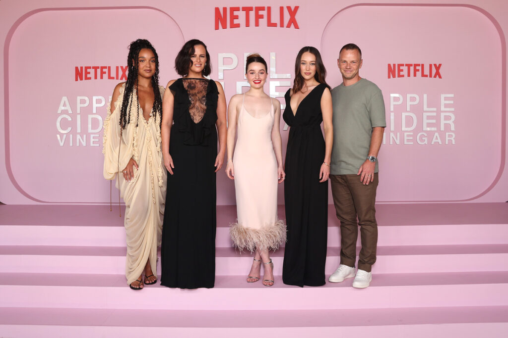 Apple Cider Vinegar on Netflix stars attend Sydney premiere