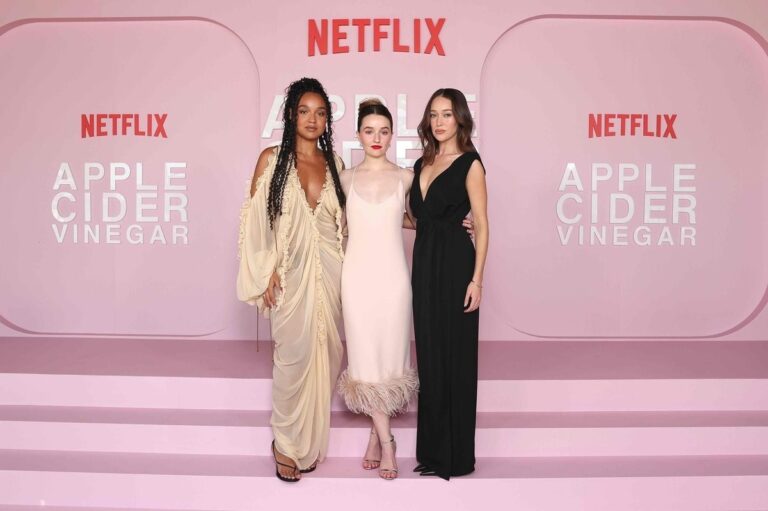 Apple Cider Vinegar on Netflix stars attend Sydney premiere