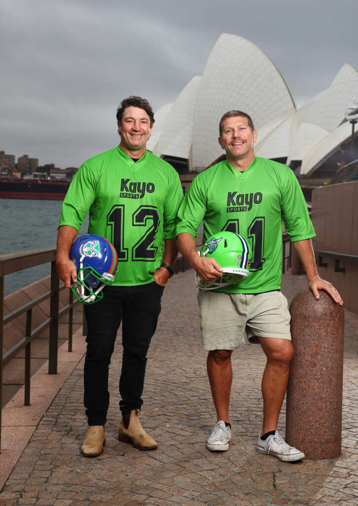 Fox League larrikins hit the streets to launch 'Kayo Green Card' campaign