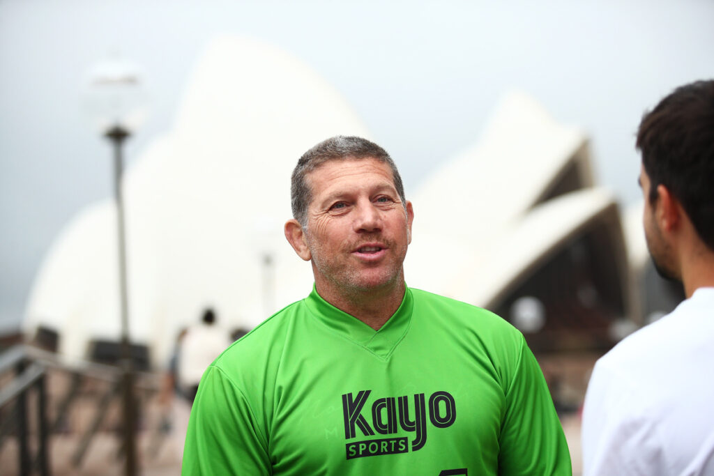 Fox League larrikins hit the streets to launch 'Kayo Green Card' campaign