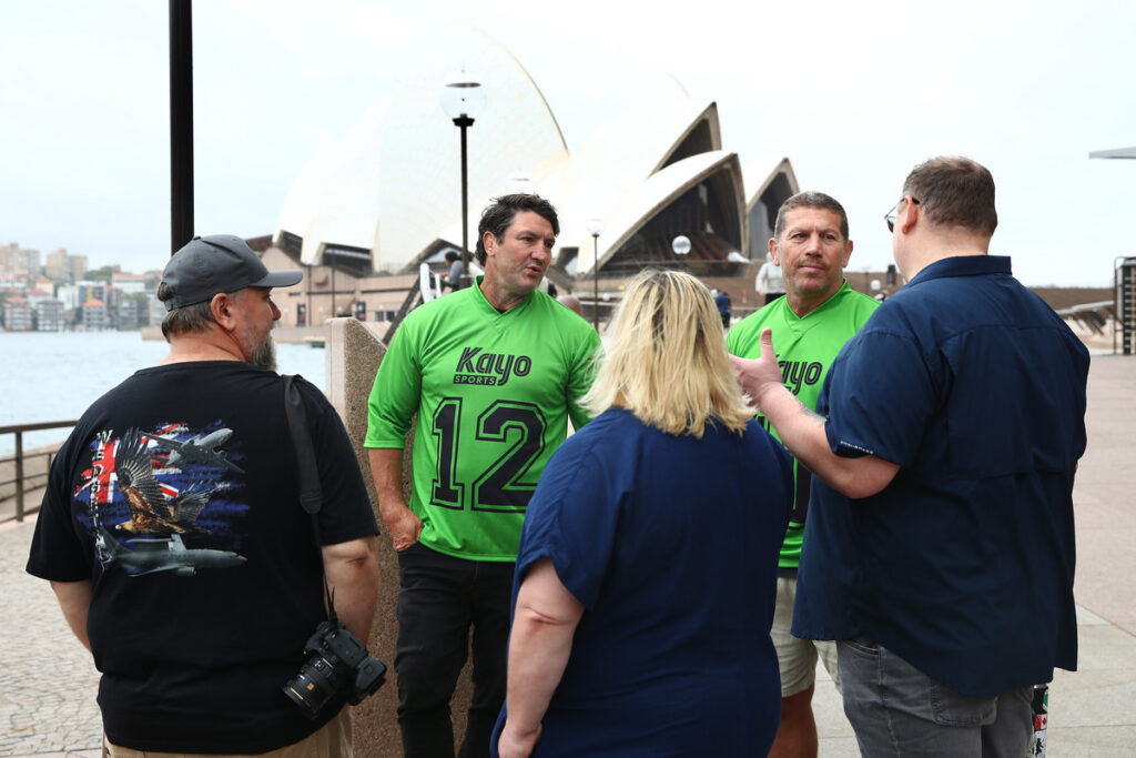 Fox League larrikins hit the streets to launch 'Kayo Green Card' campaign