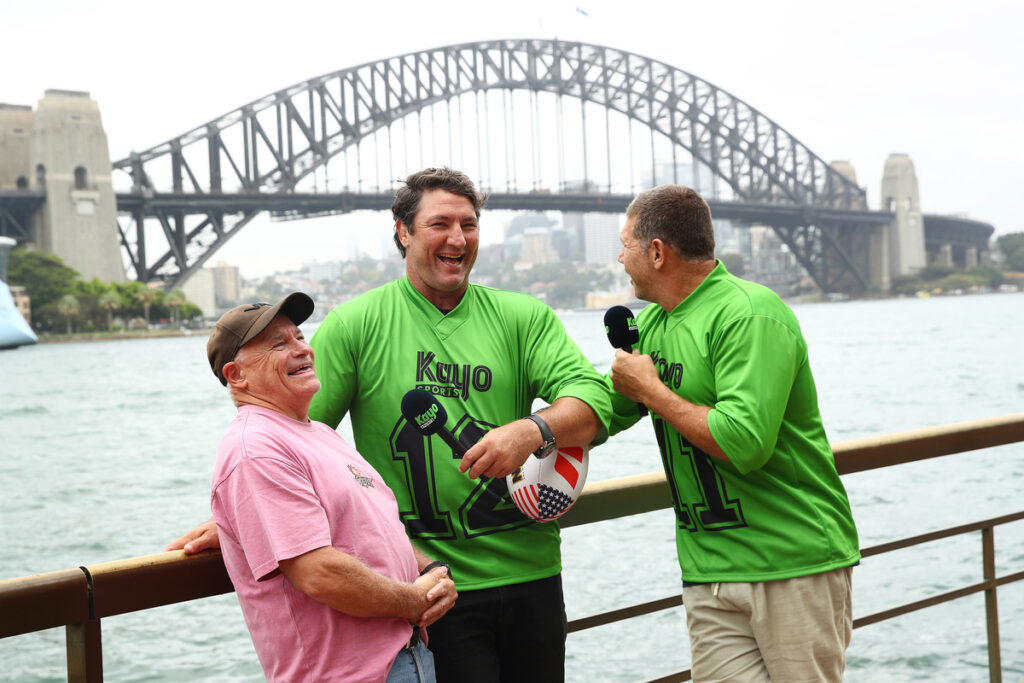 Fox League larrikins hit the streets to launch 'Kayo Green Card' campaign