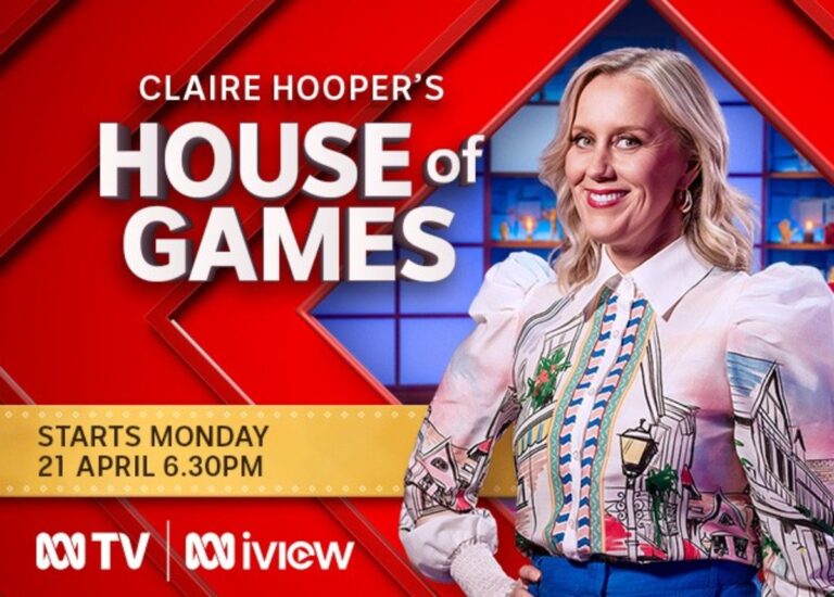 Claire Hooper’s House of Games on ABC brings mind tickling fun