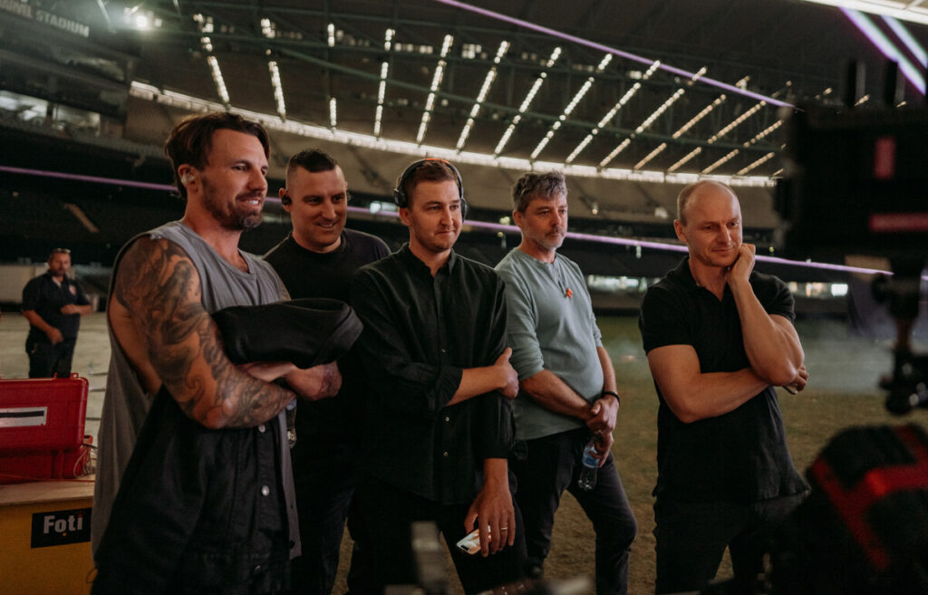 Parkway Drive take on Fox Footy theme song