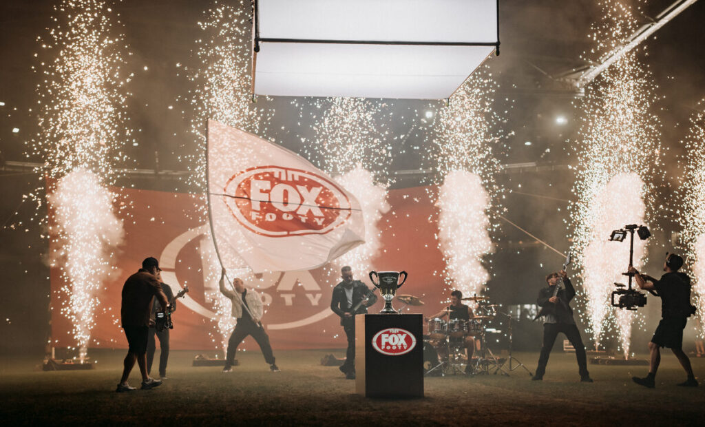 Parkway Drive take on Fox Footy theme song