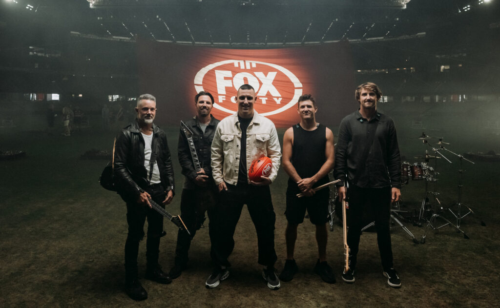 Parkway Drive take on Fox Footy theme song