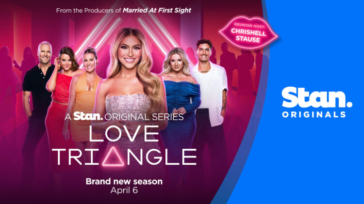 Love Triangle on Stan season 3 meet the cast