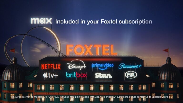 Strap in for Max - Foxtel’s rollercoaster TVC showcases bundled access for subscribers