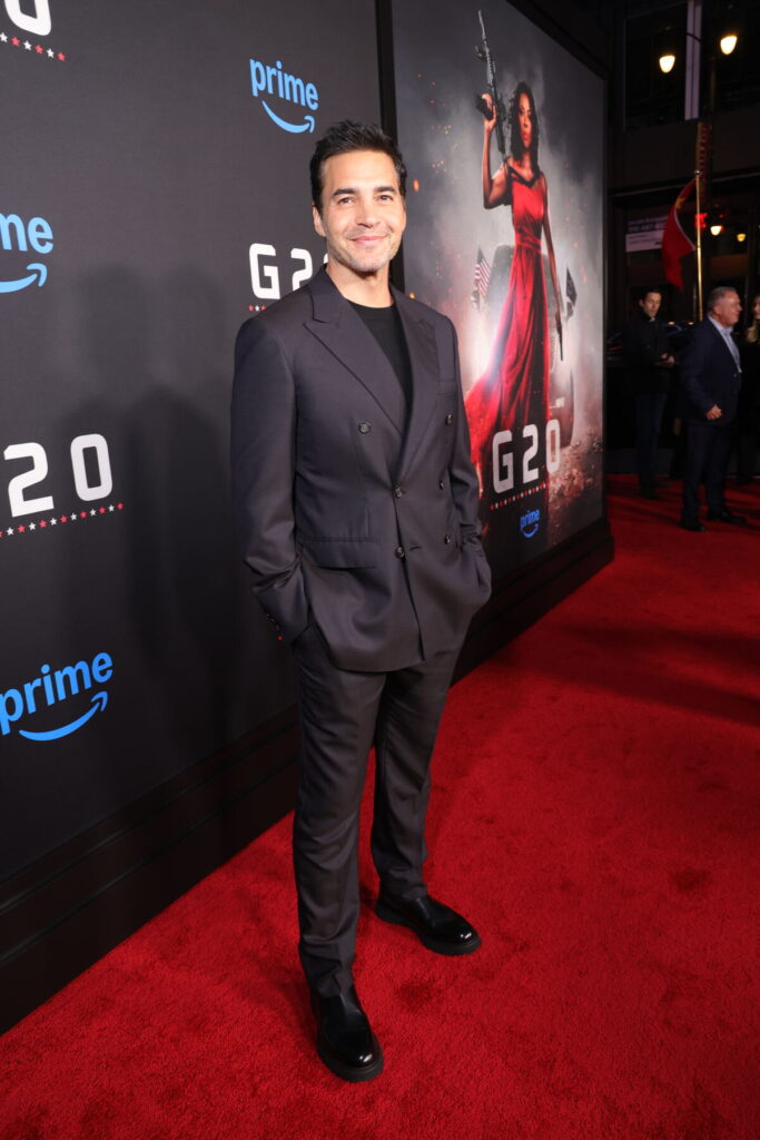 Viola Davis arrives at the world premiere of G20 on Prime Video