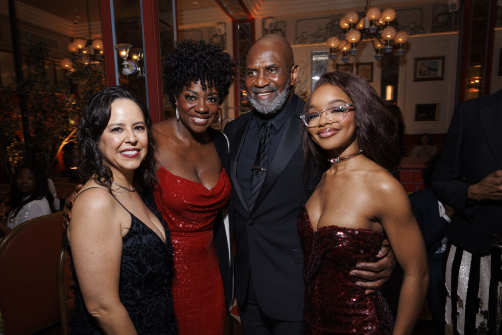Viola Davis arrives at the world premiere of G20 on Prime Video