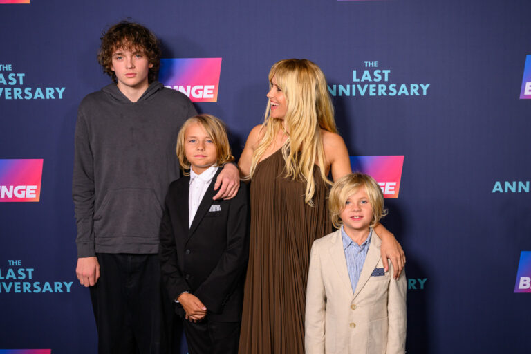 The Last Anniversary on Binge Teresa Palmer and Lianne Moriarty attend world premiere