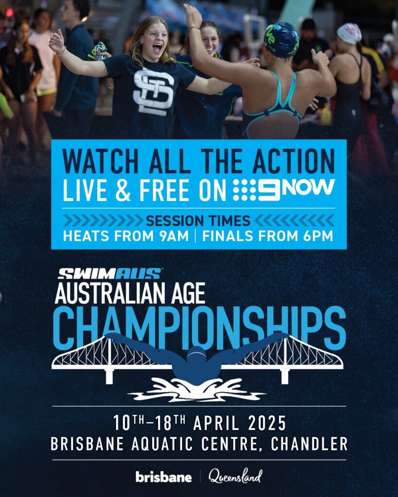 Australian Age Swimming Championships free on 9Now