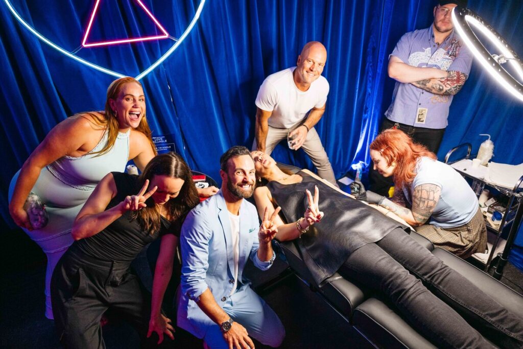 Love Triangle on Stan launch party