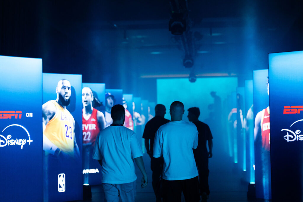 ESPN on Disney+ now launch event images