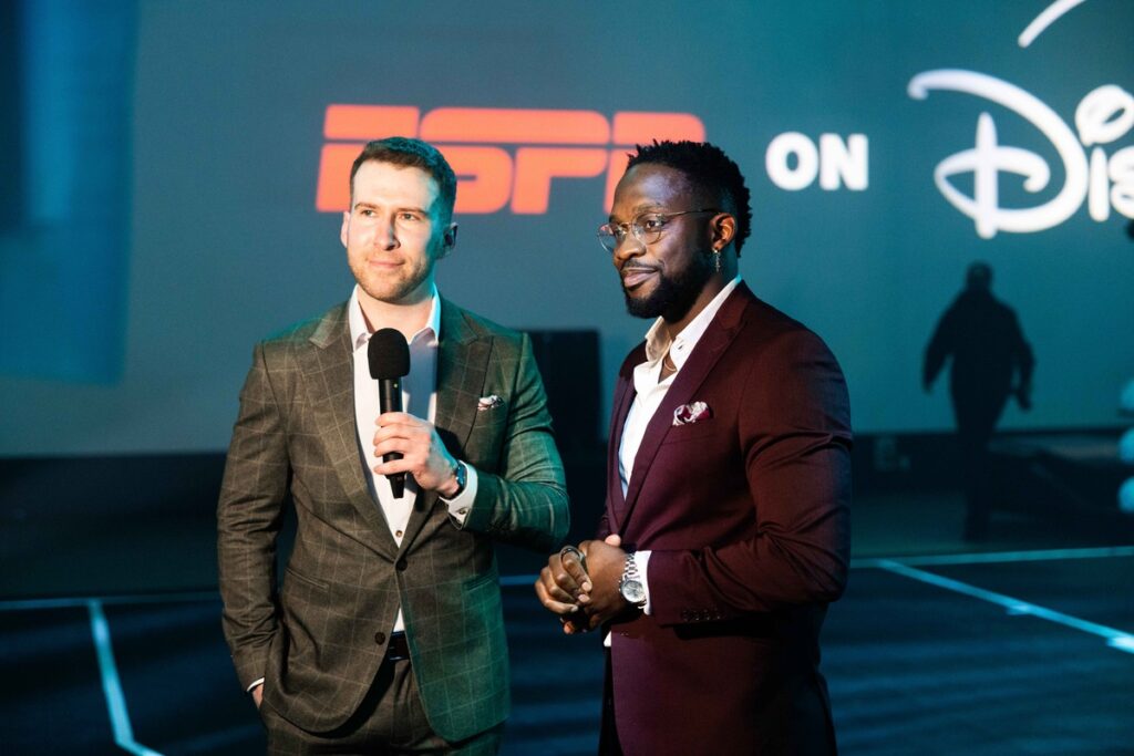 ESPN on Disney+ now launch event images