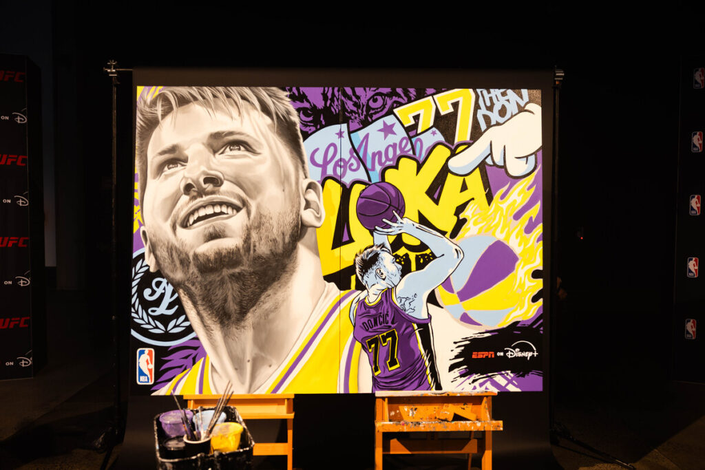 ESPN on Disney+ now launch event images