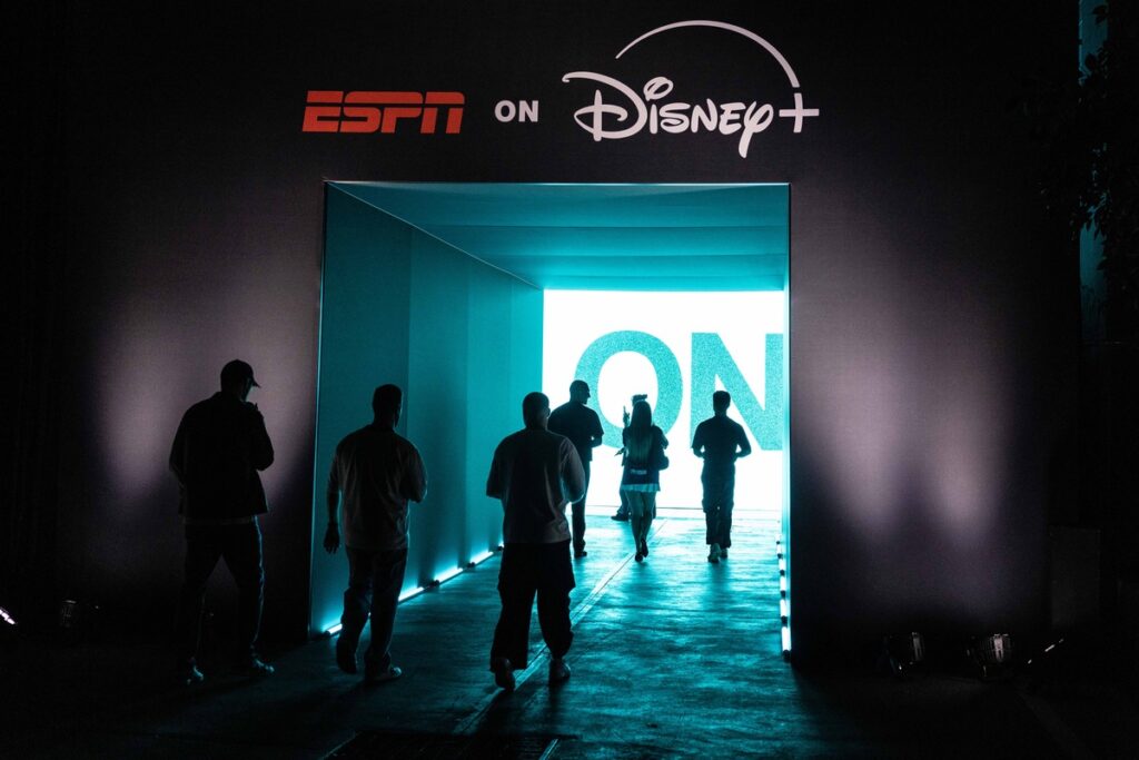 ESPN on Disney+ now launch event images