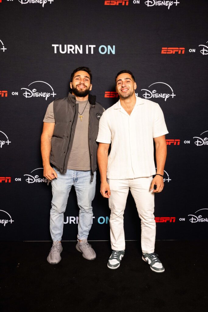 ESPN on Disney+ now launch event images