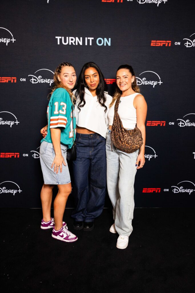 ESPN on Disney+ now launch event images