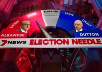 7NEWS Election Needle: another swing towards Albanese