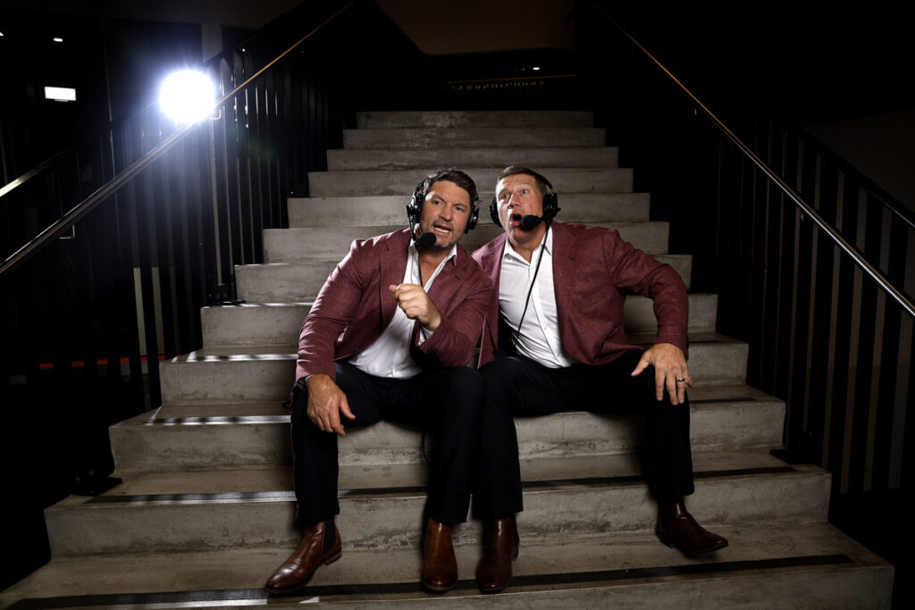 Fletch and Hindy's alternate Kayo call gets green light for NRL Magic Round