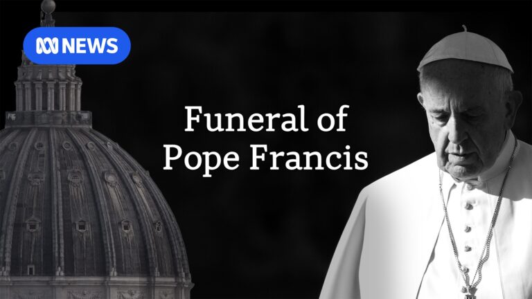 The Funeral Mass of Pope Francis on the ABC - Saturday 26 April from 5:30pm