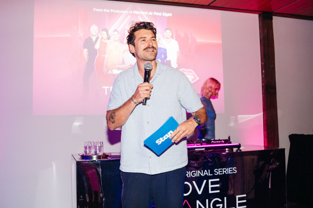 Love Triangle on Stan launch party