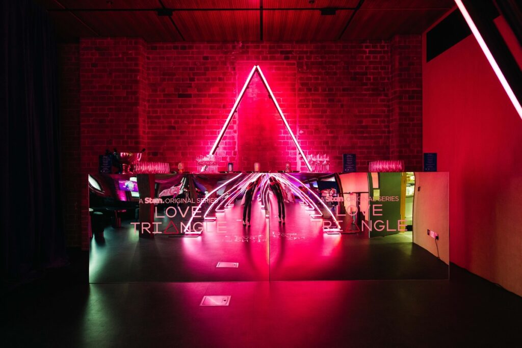 Love Triangle on Stan launch party