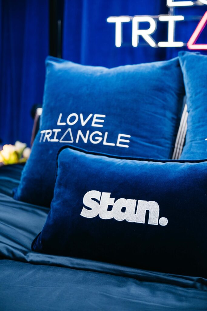 Love Triangle on Stan launch party
