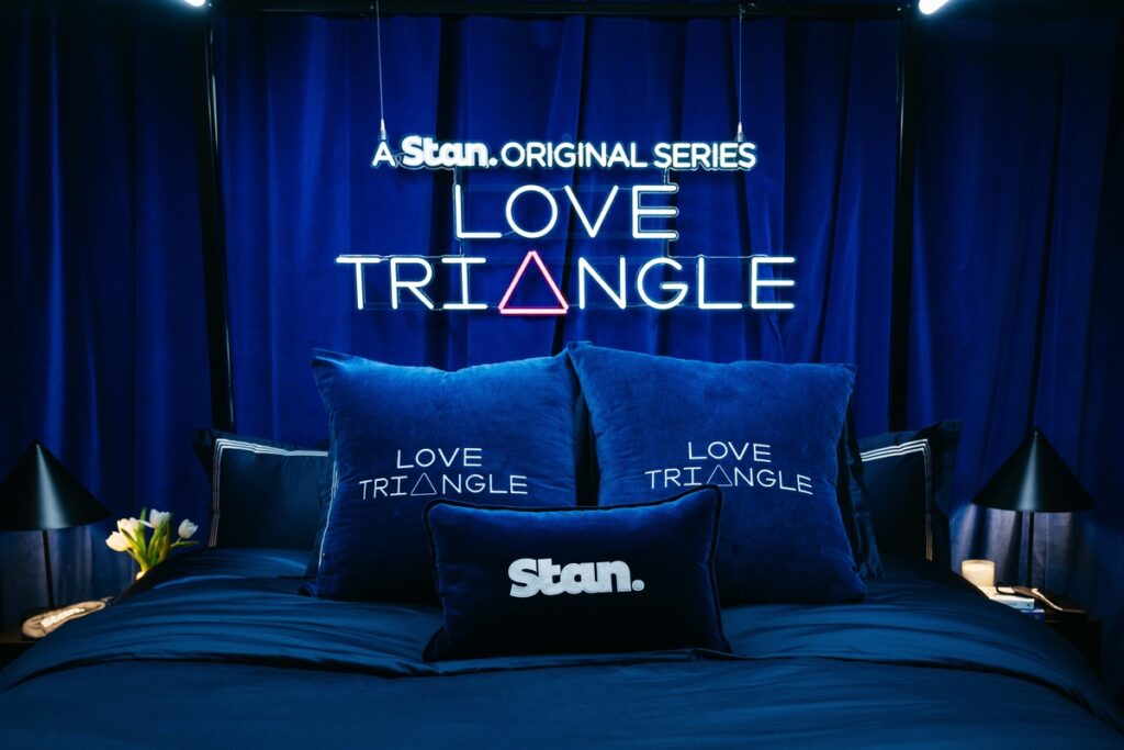 Love Triangle on Stan launch party