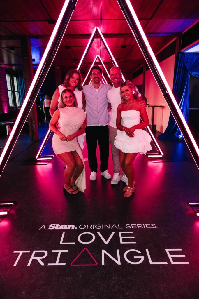 Love Triangle on Stan launch party