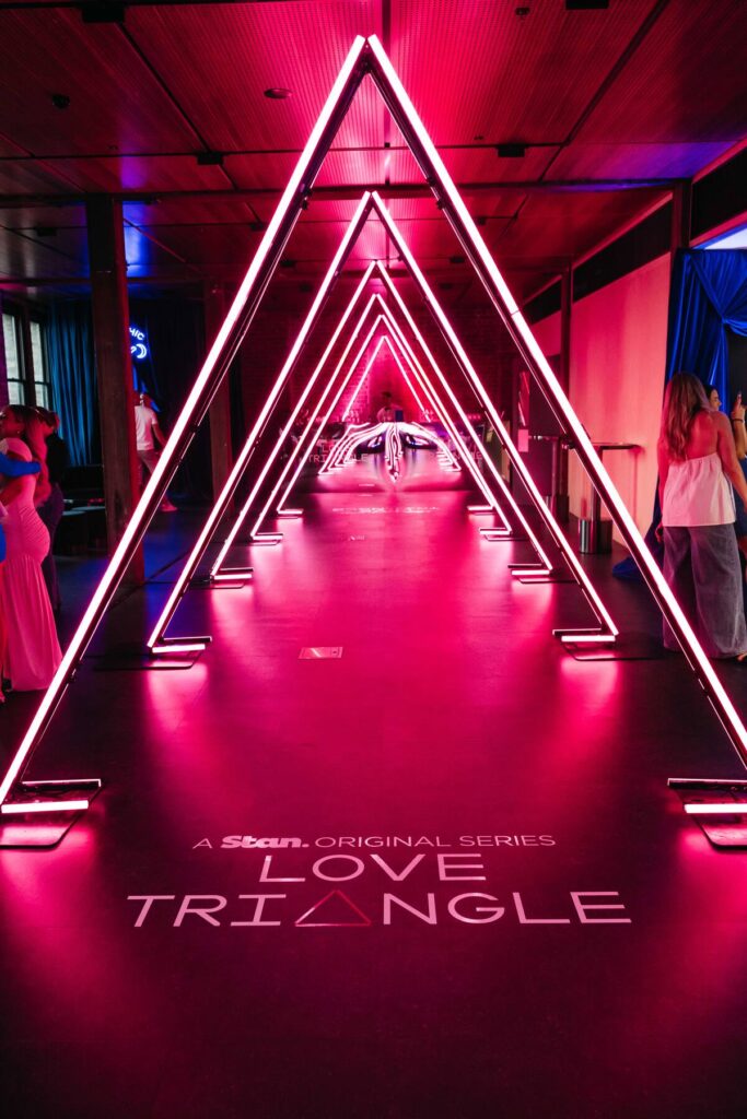 Love Triangle on Stan launch party