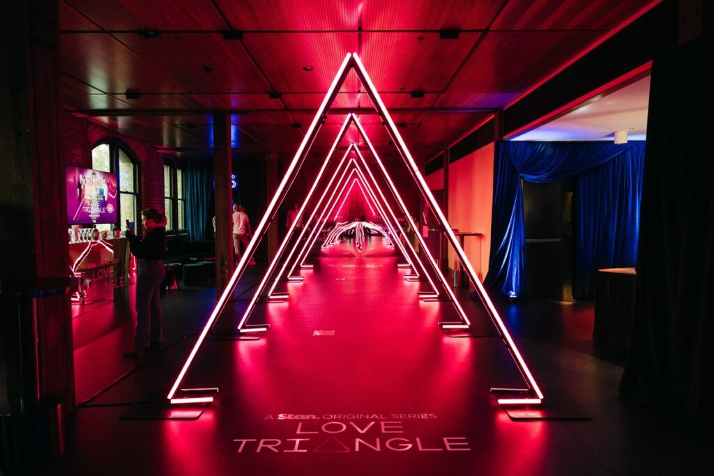 Love Triangle on Stan launch party