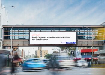 9News content to run across oOh!media's network of digital billboards