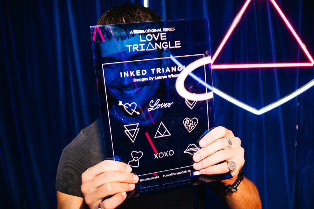 Love Triangle on Stan launch party