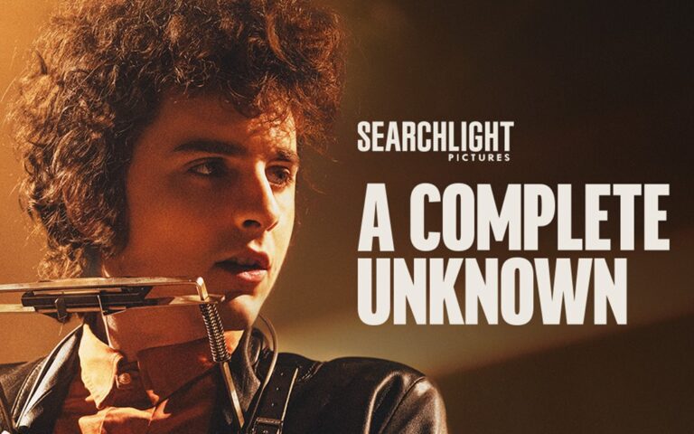 A Complete Unknown on Disney+ for 7 May