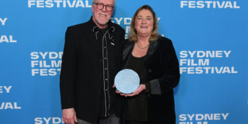 Libby Villa and Wayne Pashley of Big Bang Sound Design take home 2025 Sydney UNESCO City of Film Award