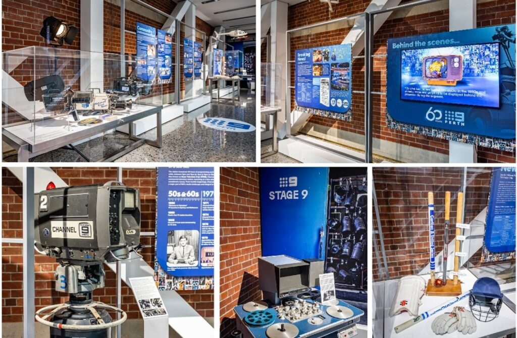 Channel 9 Perth unveils historic exhibition at WA Museum Boola Bardip