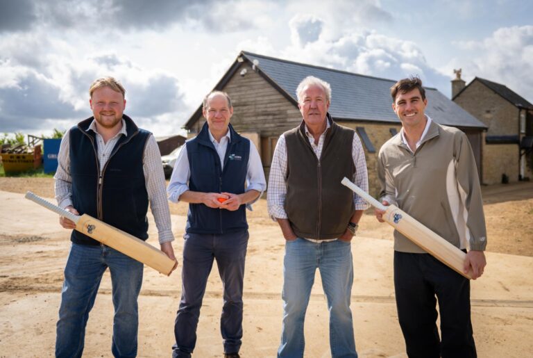 Pat Cummins Tests Jeremy Clarkson’s New Diddly Squat Venture with a Backyard Cricket Challenge