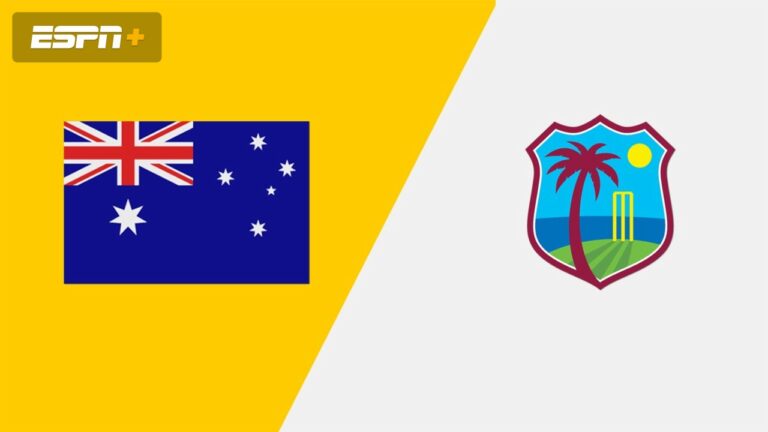 Australia Men’s Tour of the West Indies Exclusively on ESPN