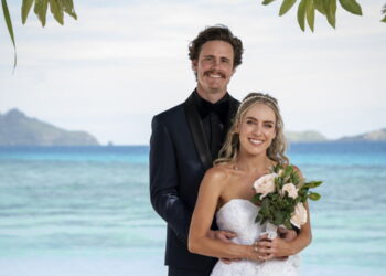 Stranded on Honeymoon Island on Channel 7 meet Brie and Byron