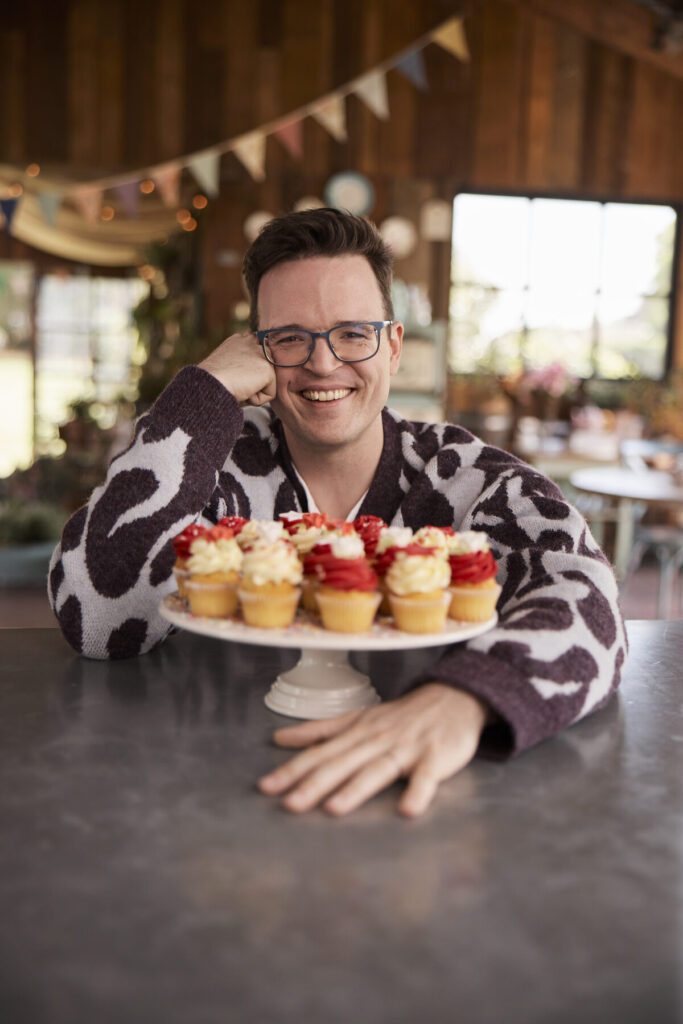 The Great Australian Bake Off on Foxtel returns with new co-host Tom Walker