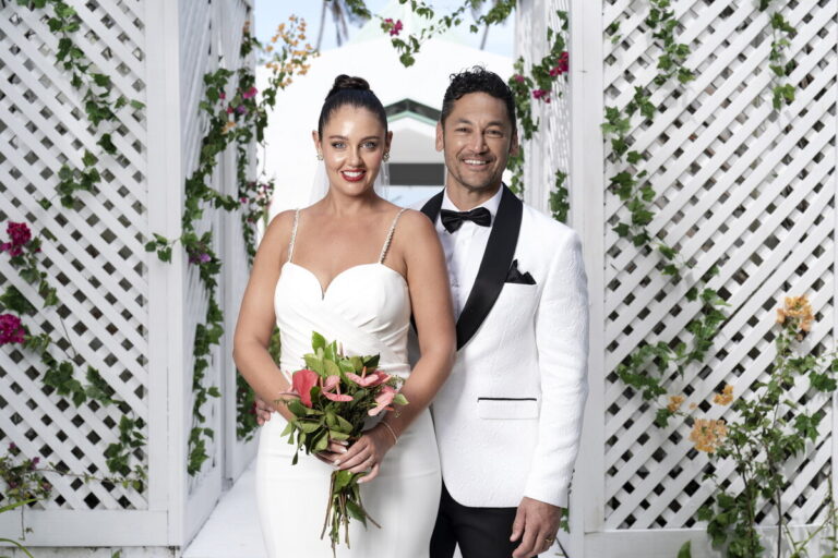 Stranded on Honeymoon Island on Channel 7 meet Georgia and Chad