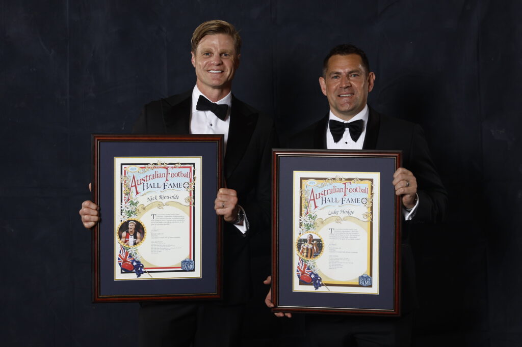 Seven’s AFL stars inducted into Australian Football Hall of Fame