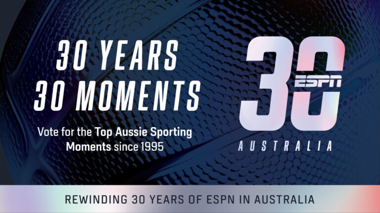 ESPN Australia to crown the Top Aussie Sporting Moments for ESPN30