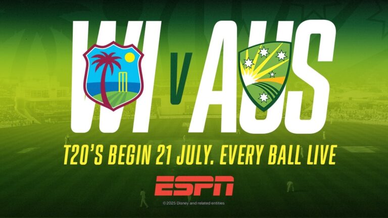 West Indies-Australia Twenty20 Series Live and Exclusive on ESPN