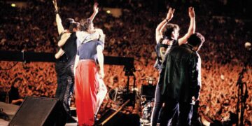 INXS Live at Wembley on Channel 7 behind the scenes