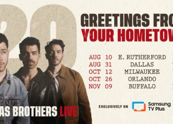 Jonas Brothers Concerts to Livestream Free Exclusively on Samsung TV Plus AU